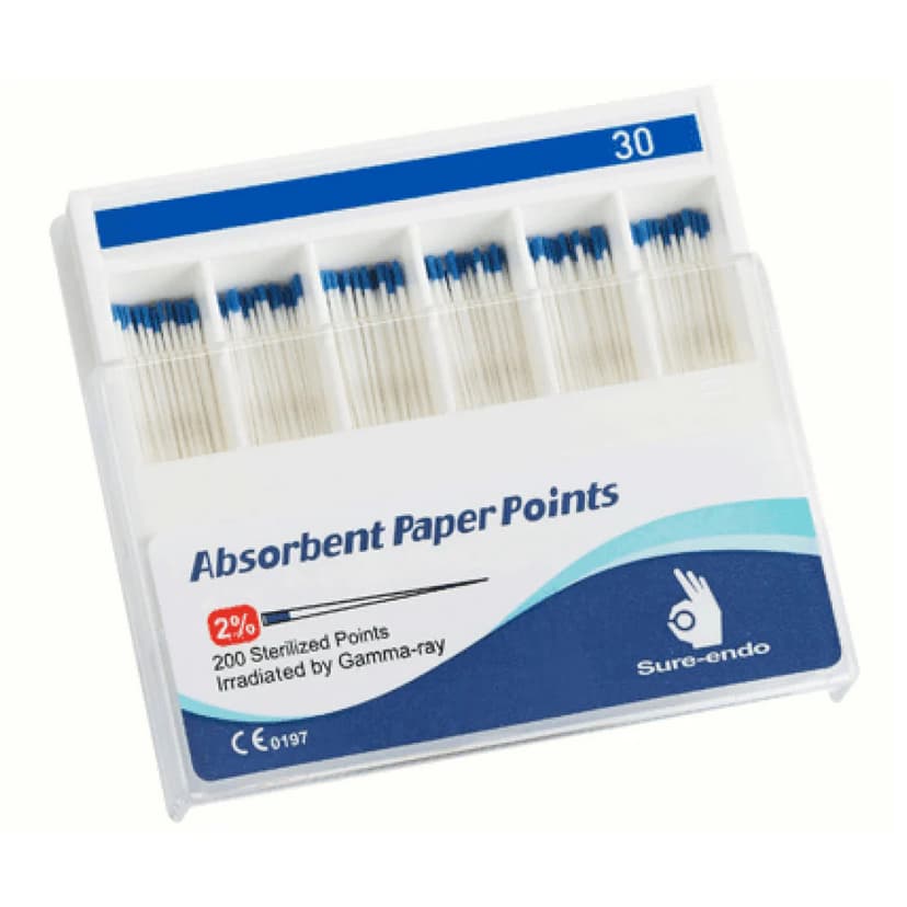 Sure-endo Absorbent Kağız Nöqtələri 02.20