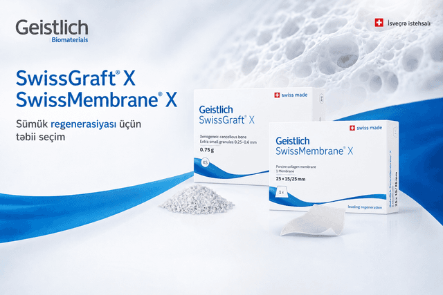Geistlich-dən Azərbaycanda Regenerativ Stomatologiya üçün Yeni İsveçrə Həlləri
