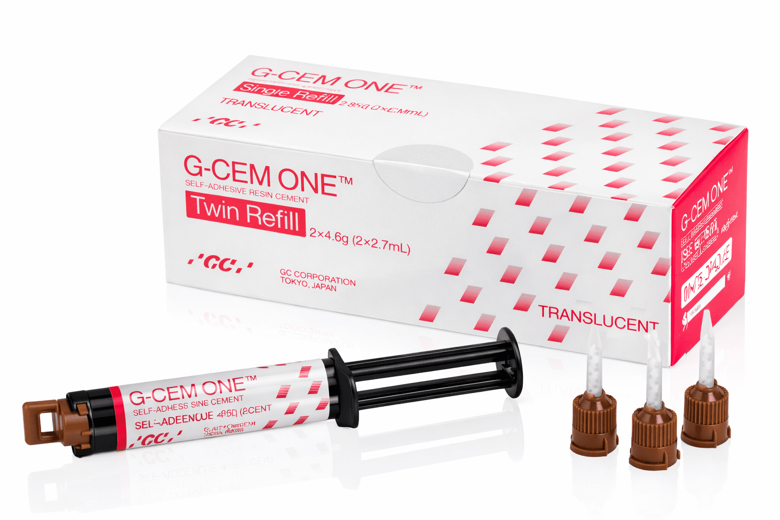 GC G-CEM ONE Двойной рефилл Прозрачный EE