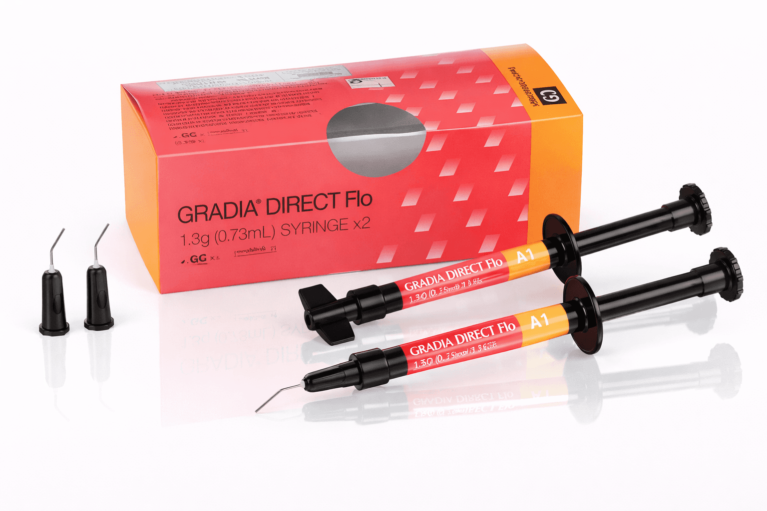 GC Gradia Direct Flo A1 2 шприца EEP